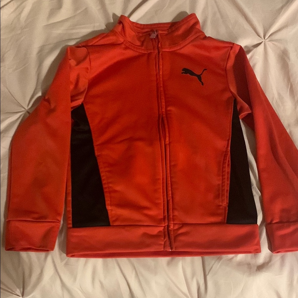 Puma Red and Black Track Jacket